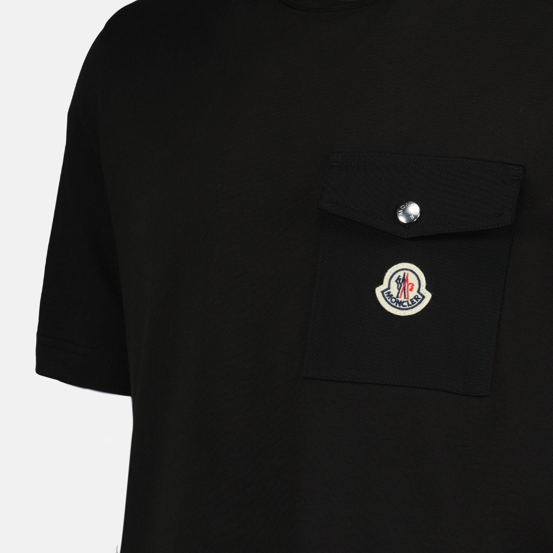 Moncler Black Logo Pocket T-Shirt - image 5