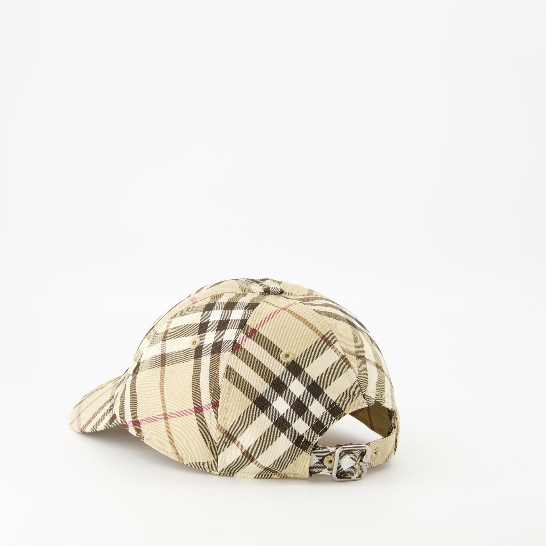 Burberry Vintage Check Logo Baseball Cap - image 3