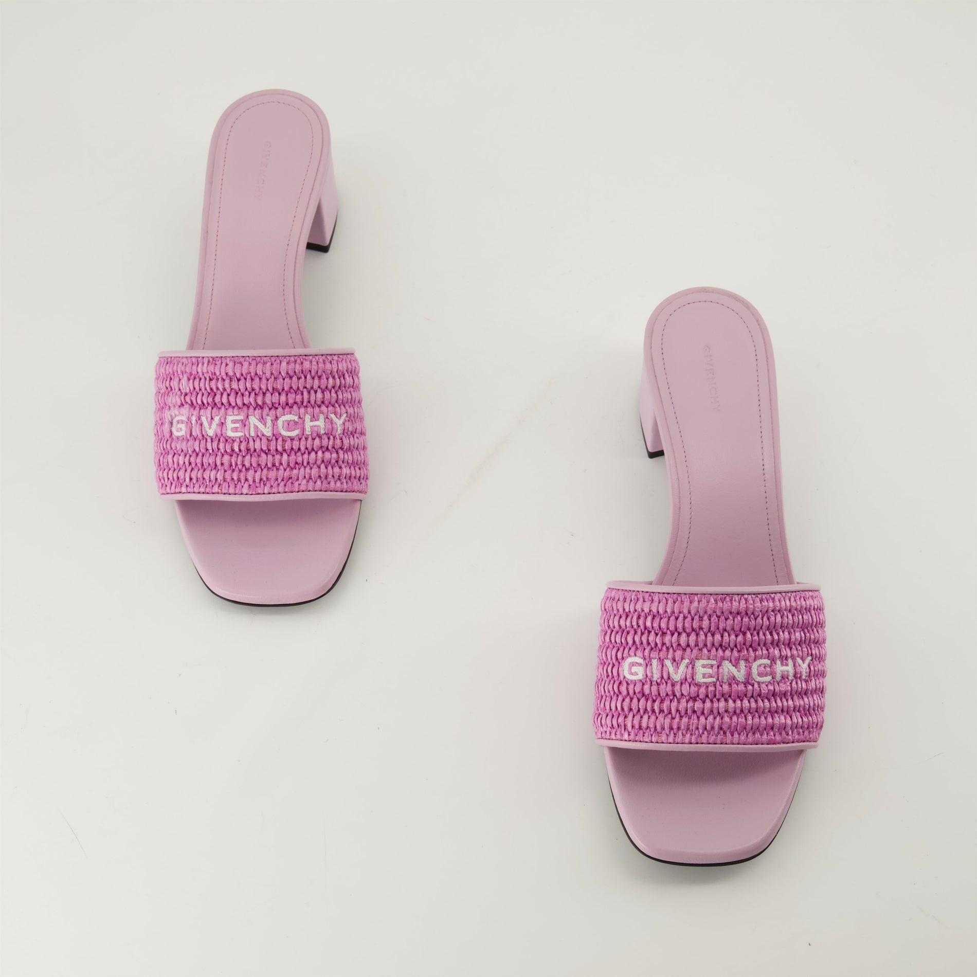 Givenchy Raffia Logo Mule Sandals - image 6