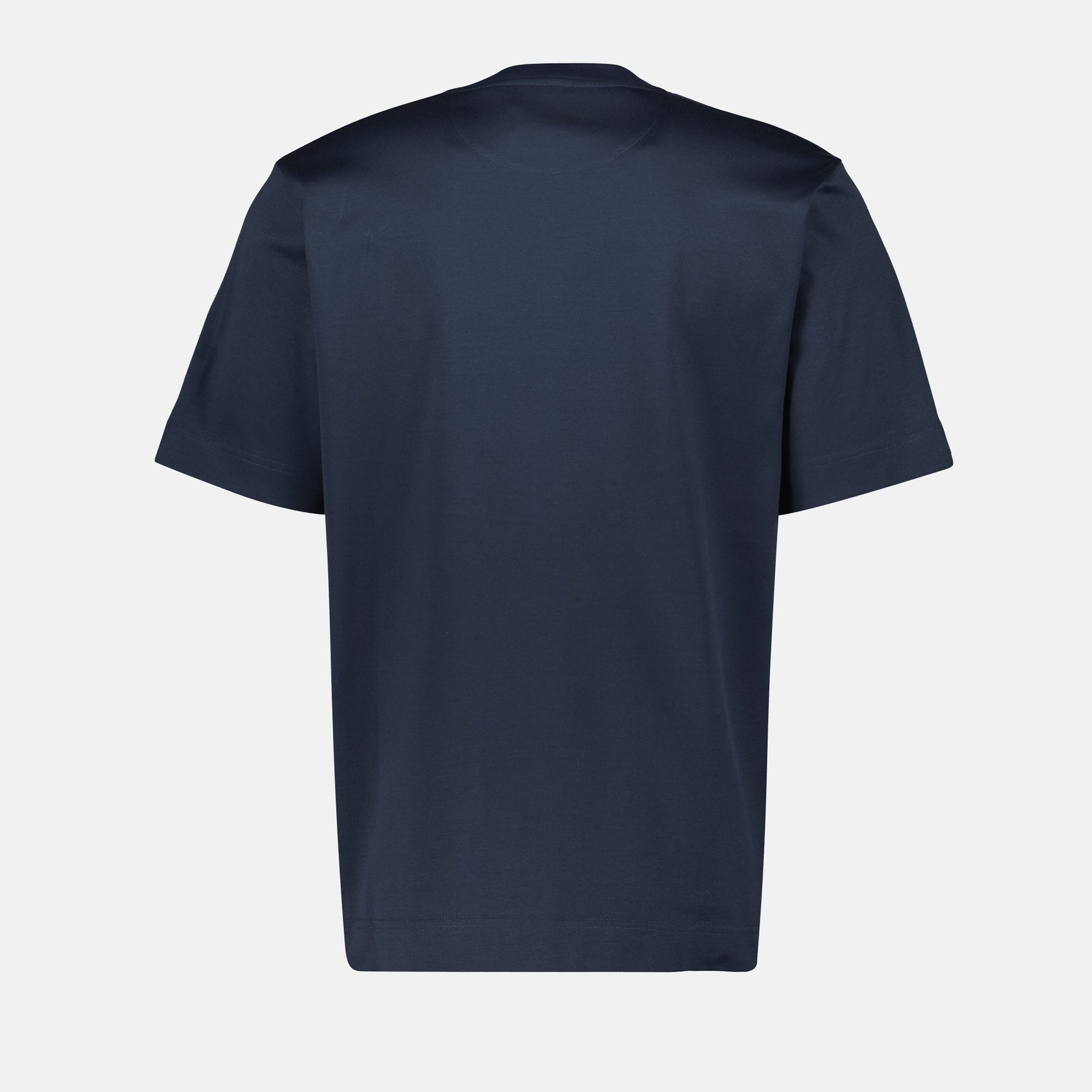 Fendi Roma Logo Cotton T-Shirt - image 2