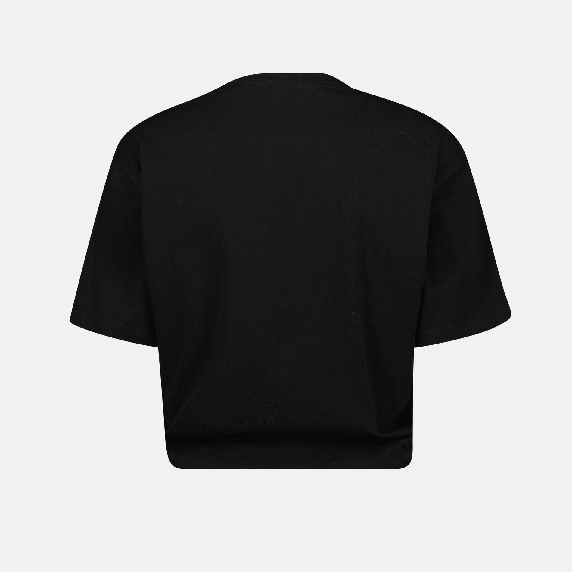 Versace Strawberry Logo Twist Crop T-Shirt - image 4