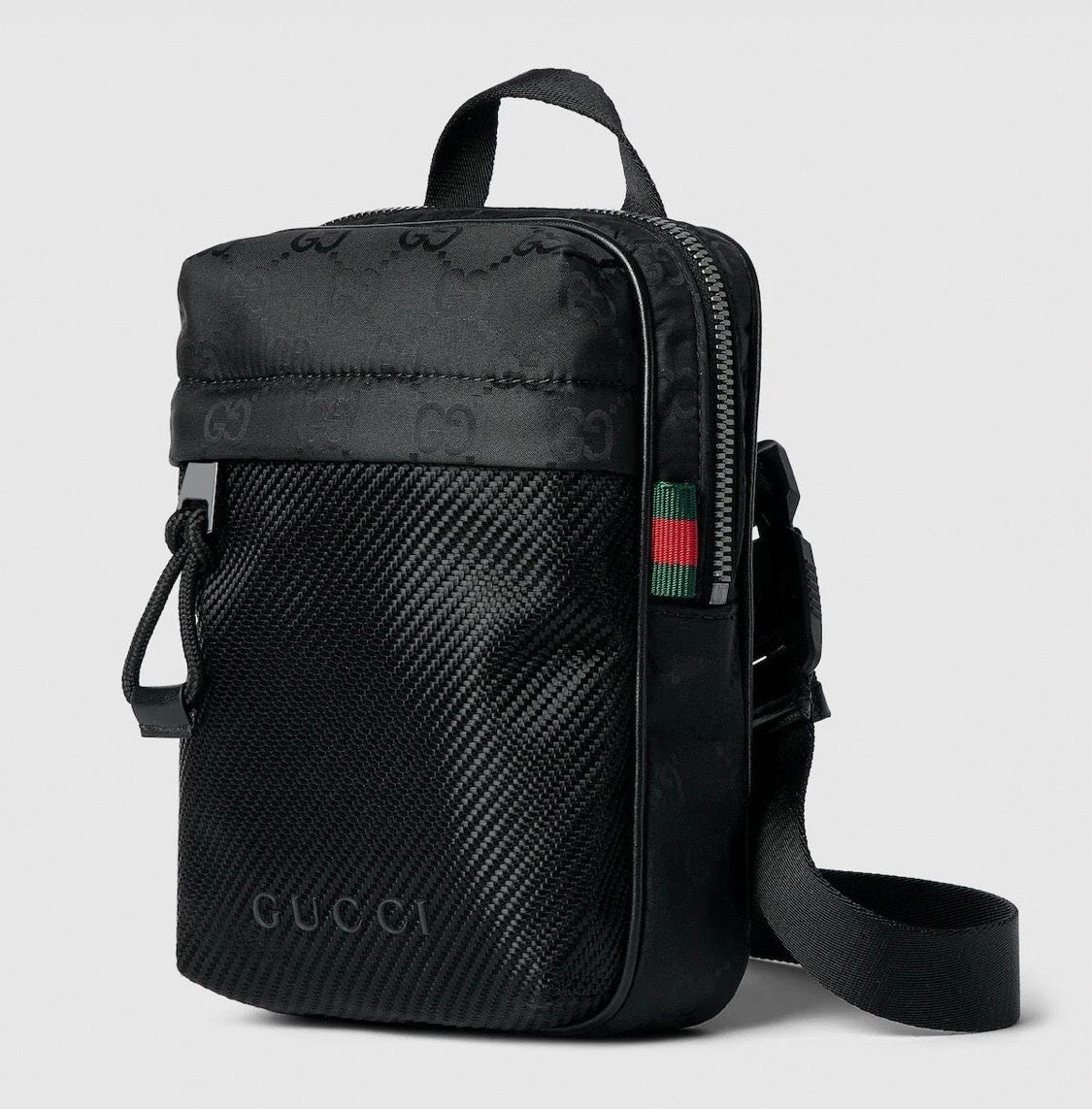 Gucci Mini Black Crossbody Utility Bag