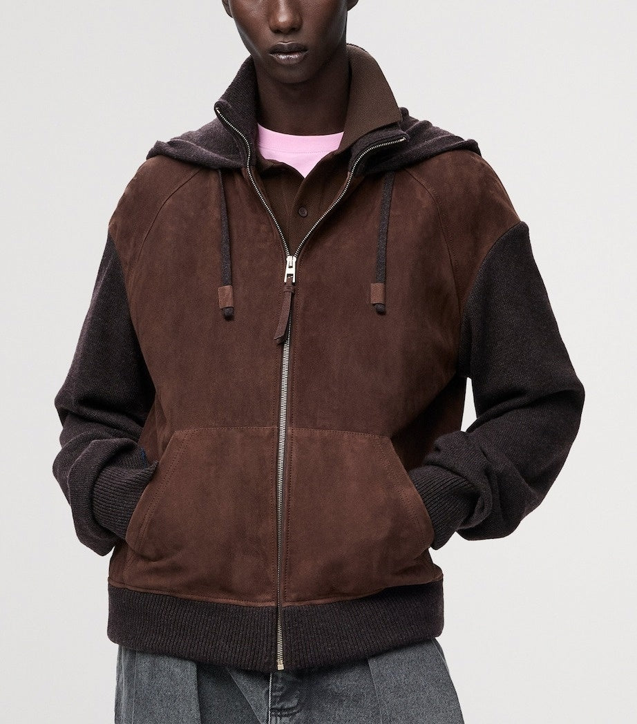 Loewe Luxury Hybrid Leather Jacket - image 2