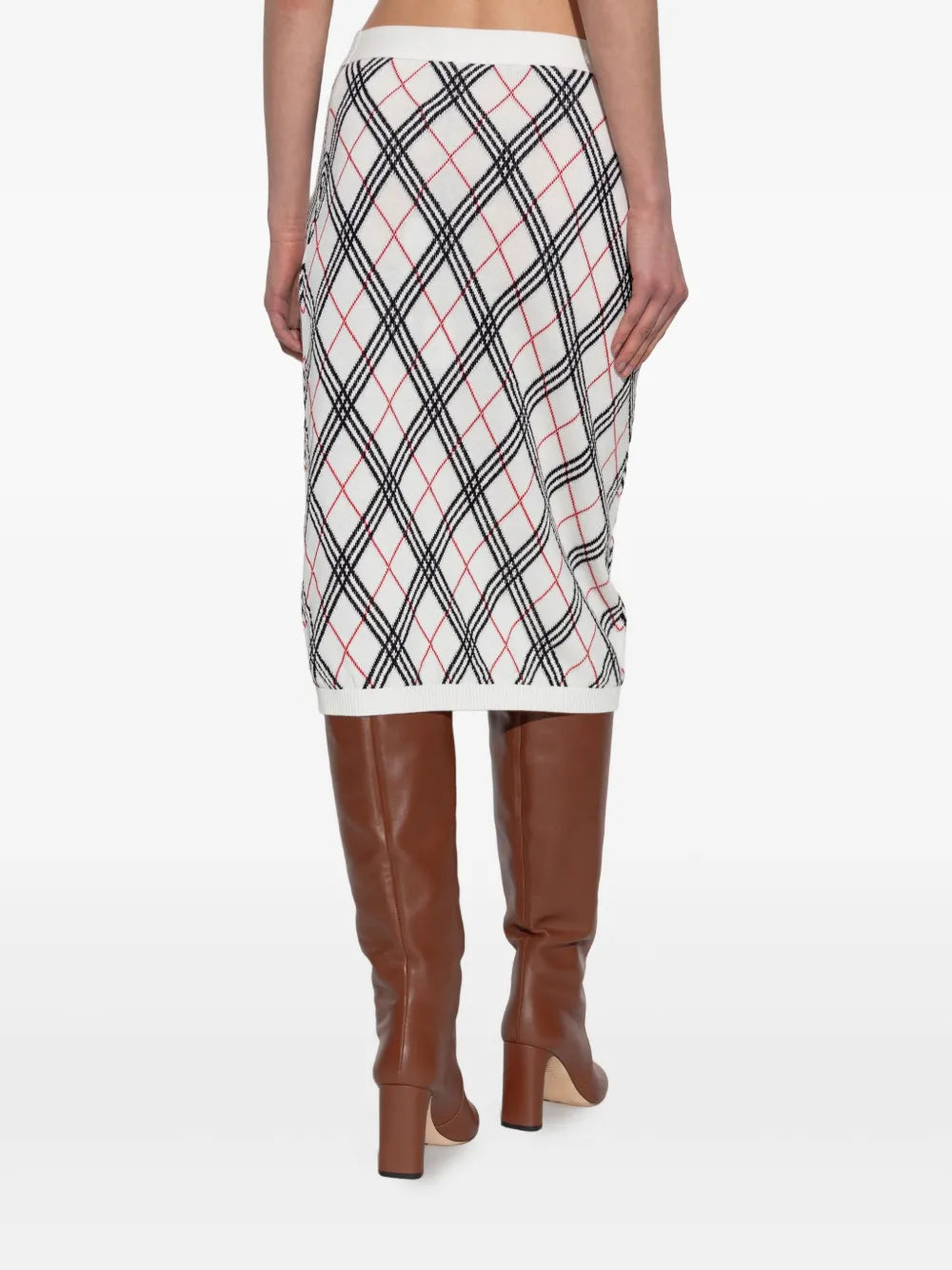 Burberry Midi Check Skirt - image 6