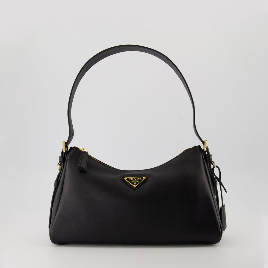 Prada Aimée Leather Shoulder Bag