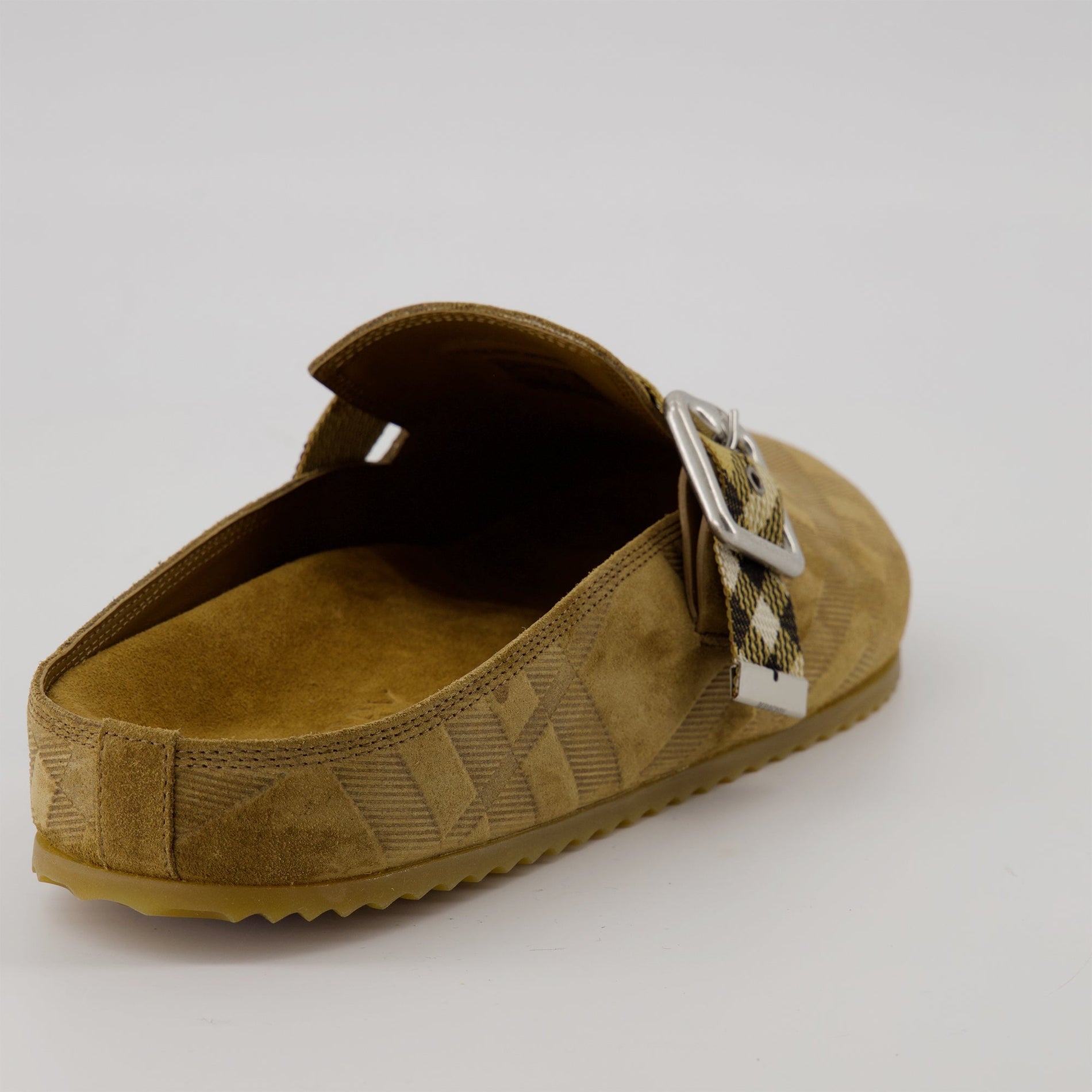 Burberry Check Buckle Clogs - image 4