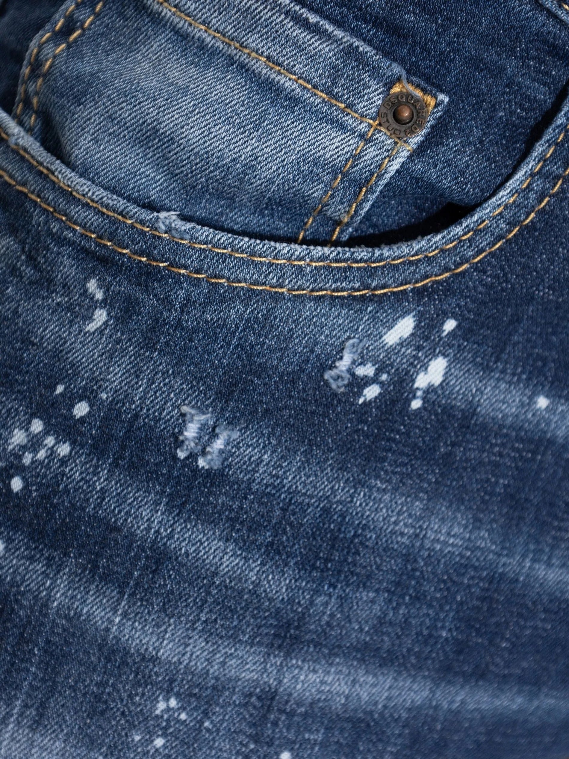 Dsquared2 Distressed Cotton Jeans - image 4