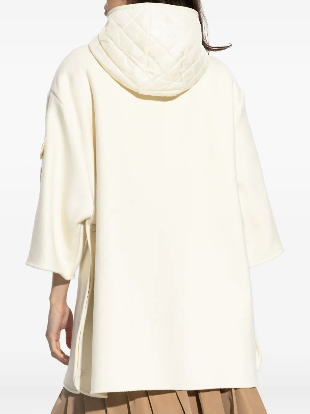 Moncler Zipped Wool Cape - image 6