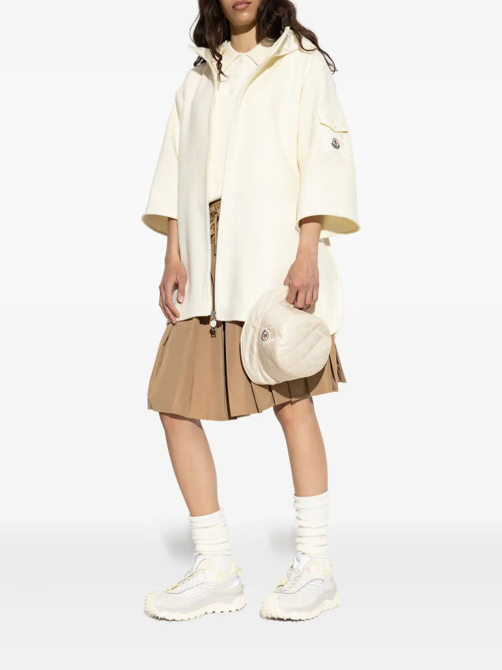 Moncler Zipped Wool Cape - image 2