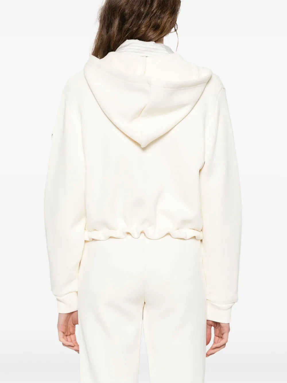 Moncler Ivory Knit Zip-Up Hoodie - image 6