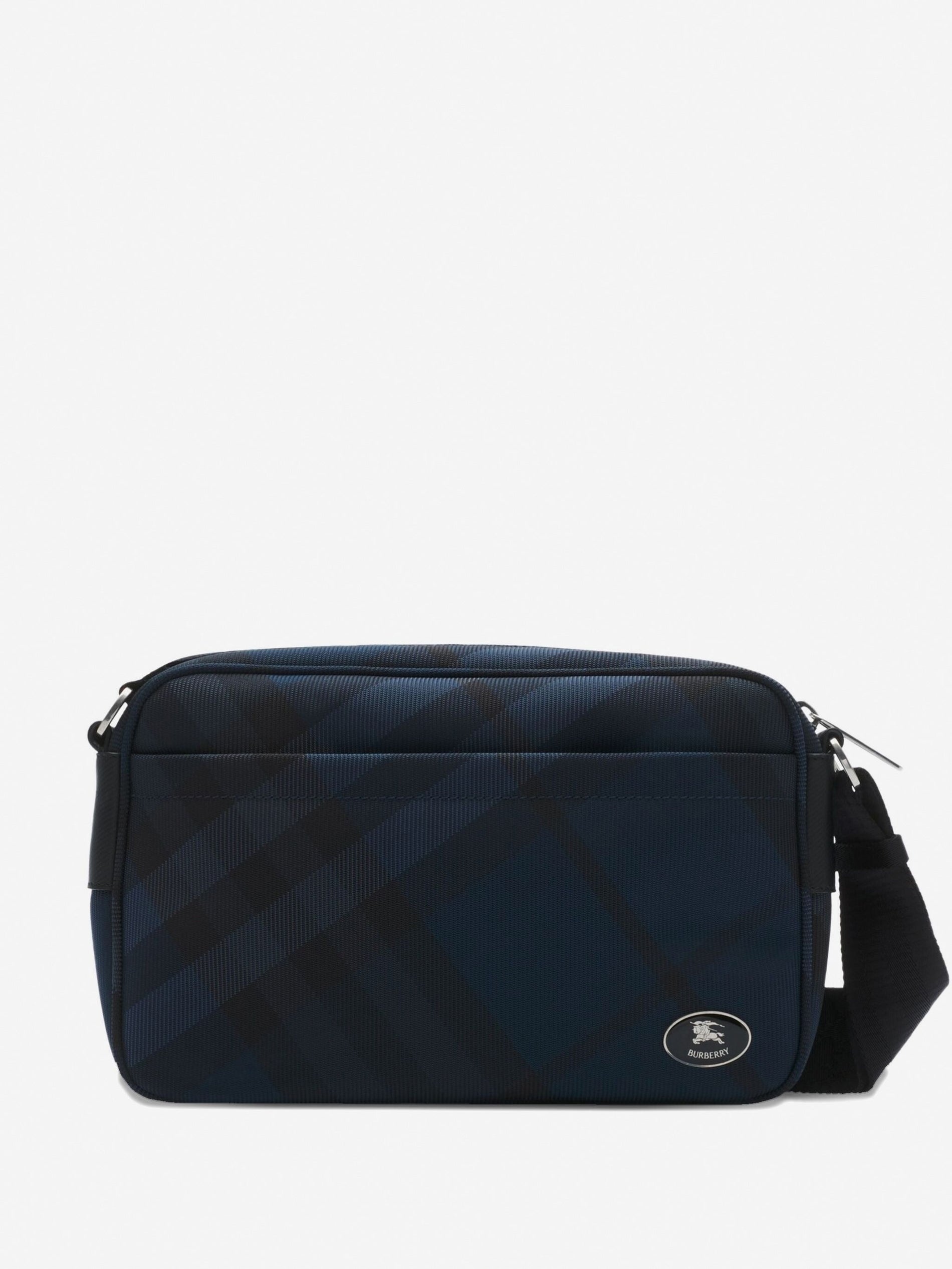 Burberry Slim Grid Crossbody Bag