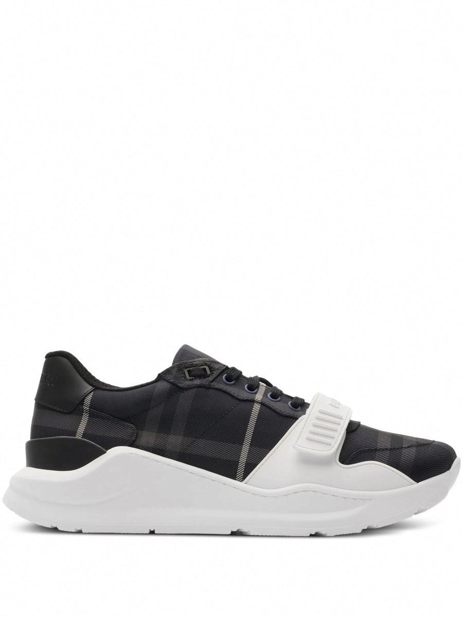 Burberry Checked Low-Top Sneakers