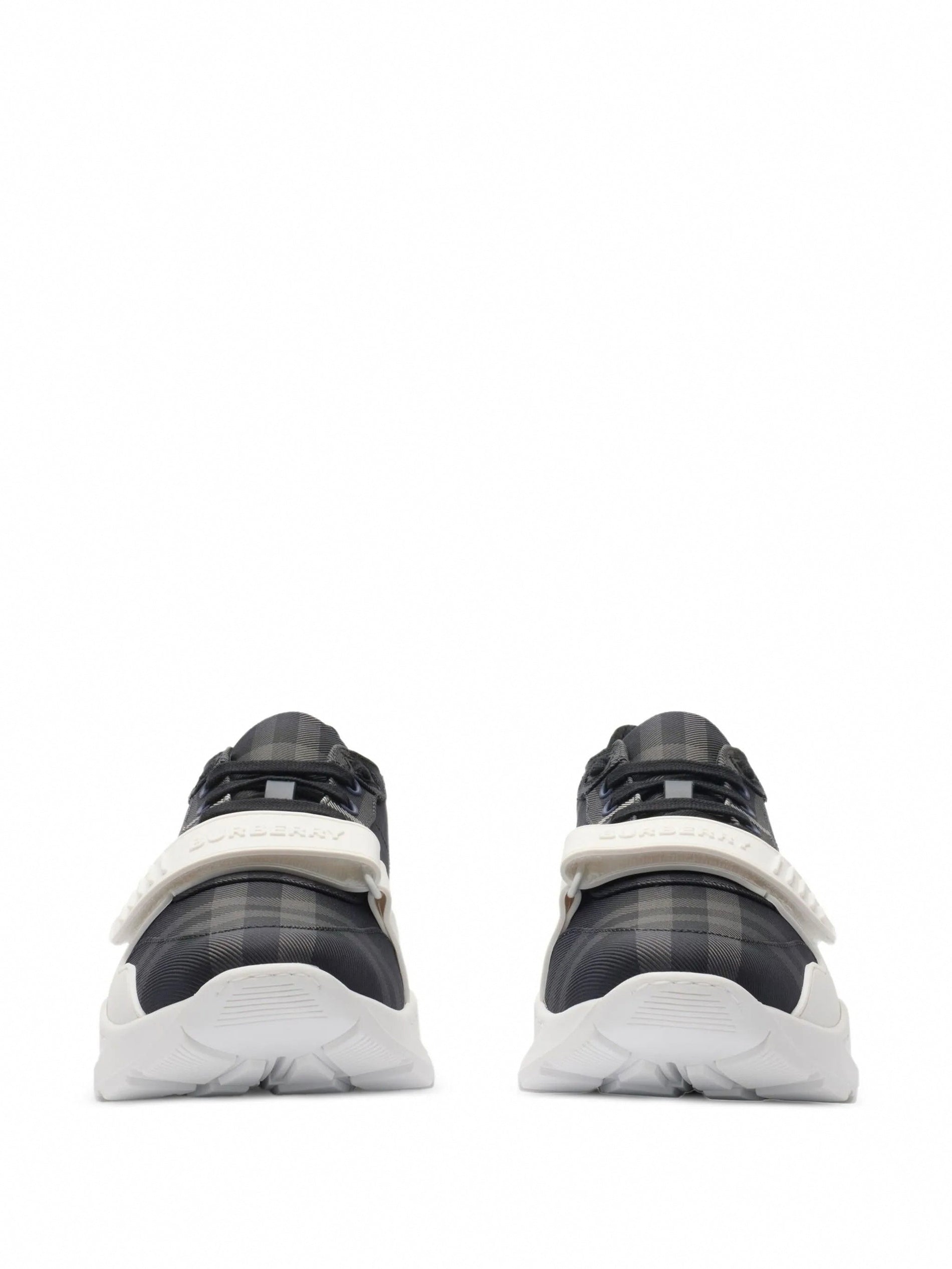 Burberry Checked Low-Top Sneakers - image 2
