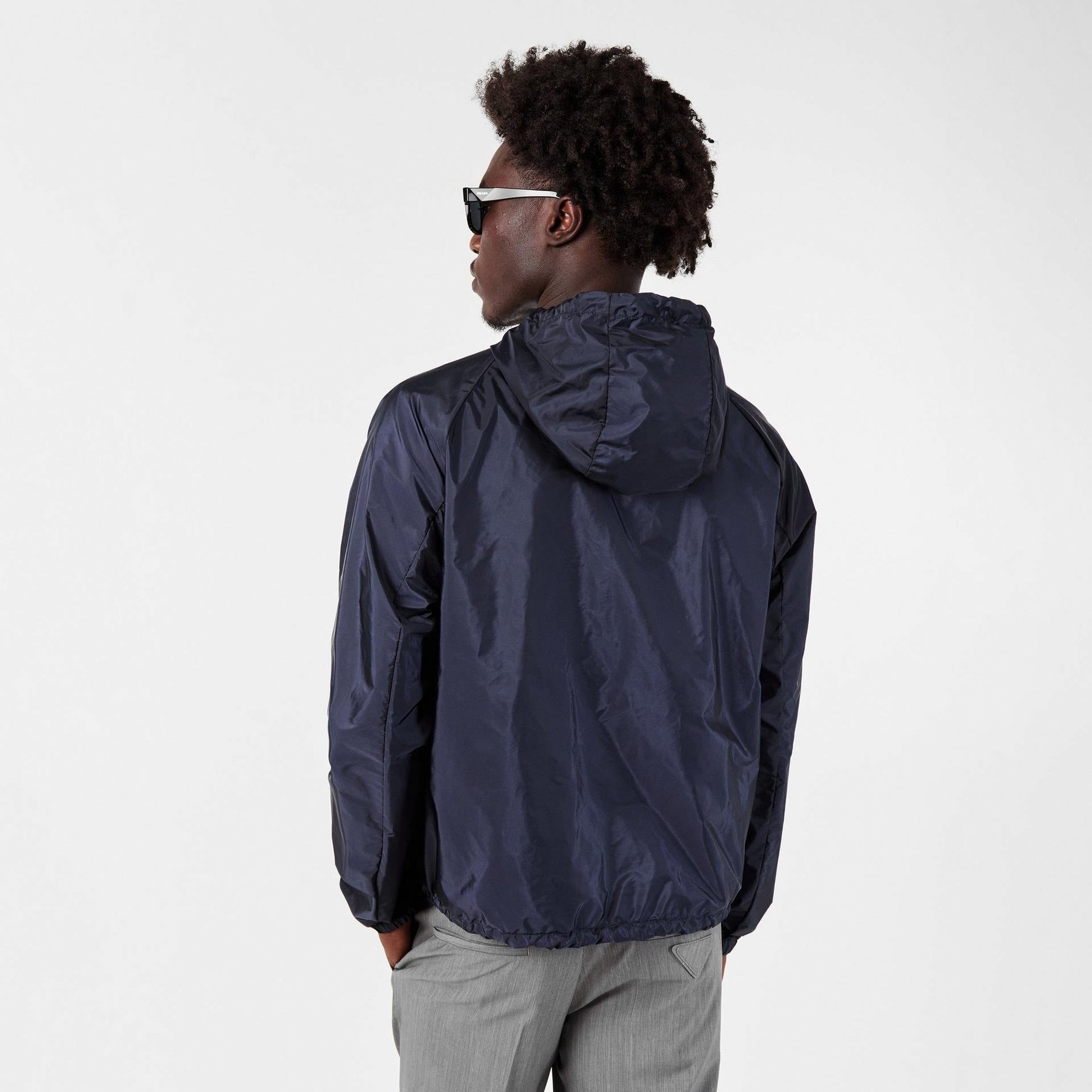 Prada Men's Water-Resistant Lightweight Windbreaker - image 5