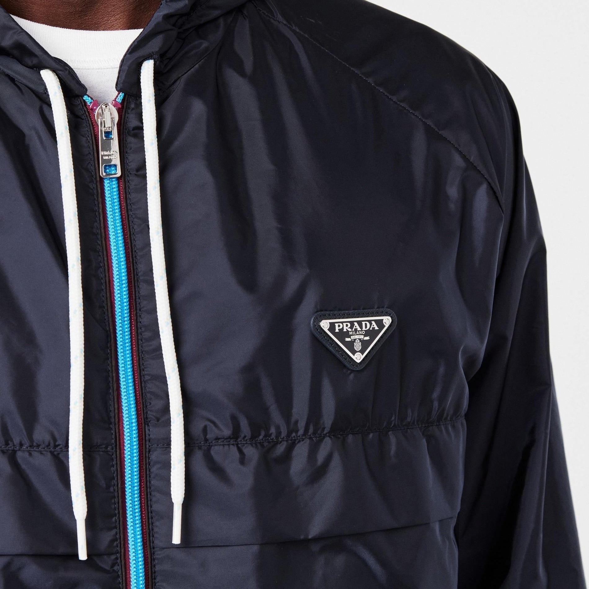Prada Men's Water-Resistant Lightweight Windbreaker - image 3