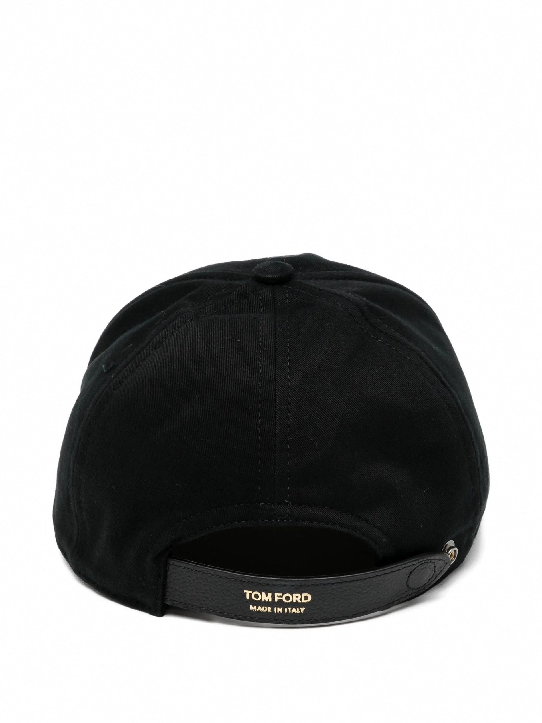 Tom Ford Canvas Baseball Cap with Tonal TF Embroidery - image 3