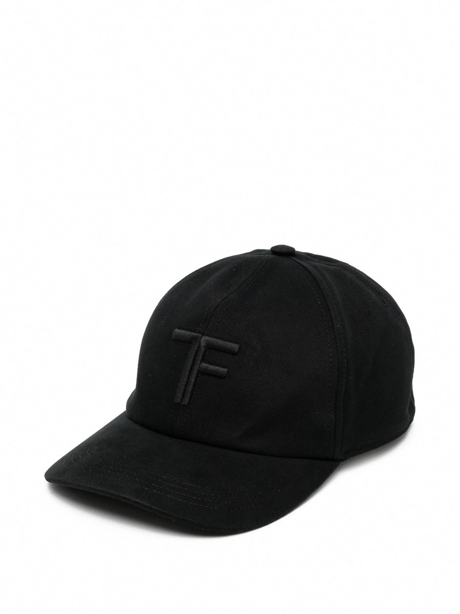 Tom Ford Canvas Baseball Cap with Tonal TF Embroidery