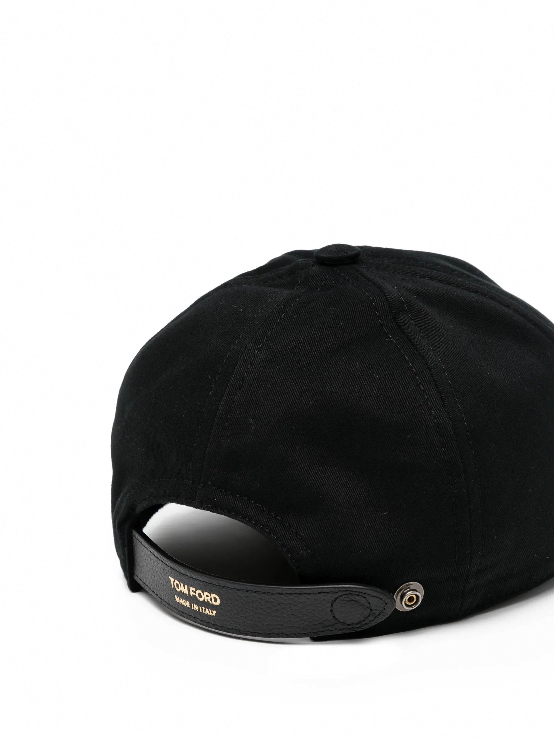 Tom Ford Canvas Baseball Cap with Tonal TF Embroidery - image 2