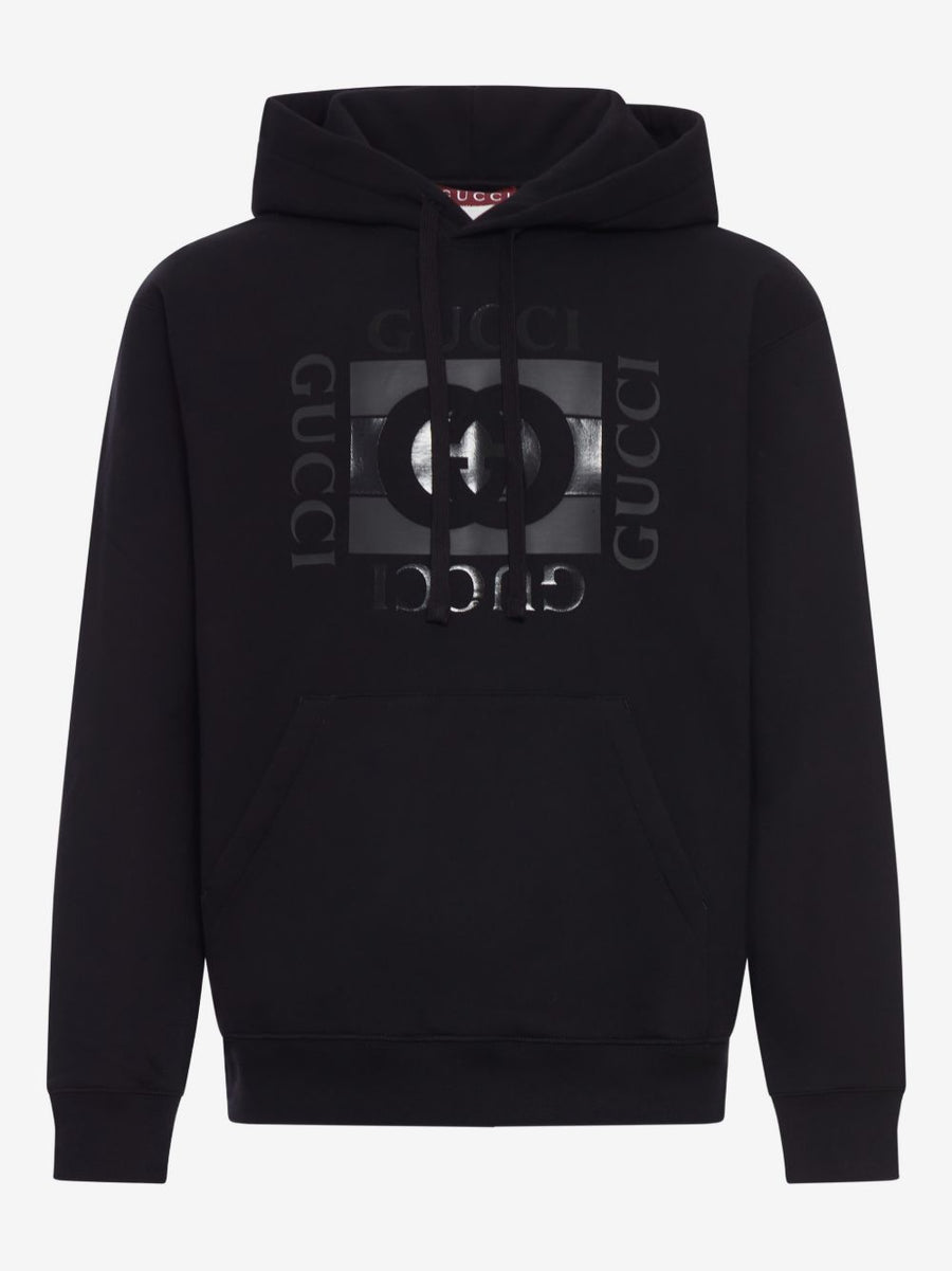 Gucci Logo Print Hoodie