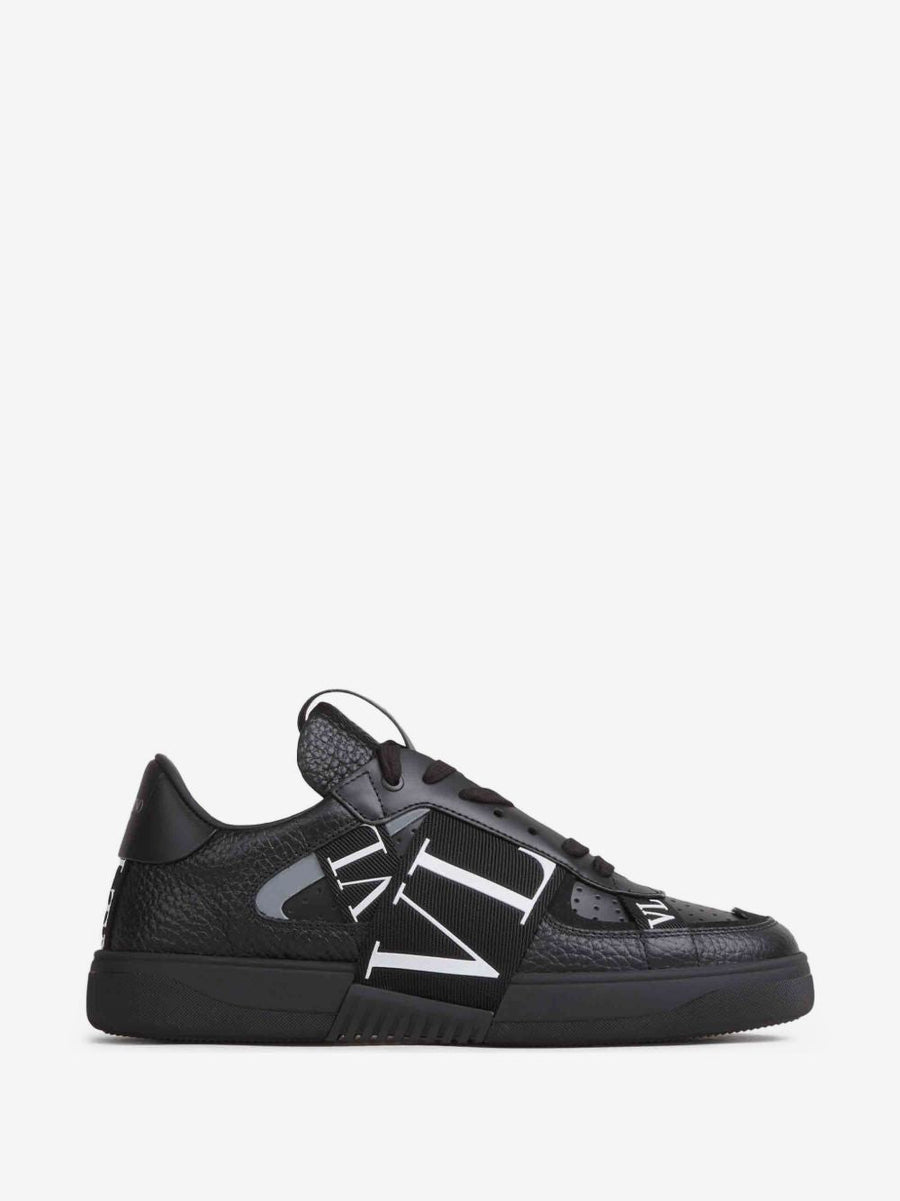 Valentino Garavani Low-Top Calfskin VL7N Sneakers with Bands