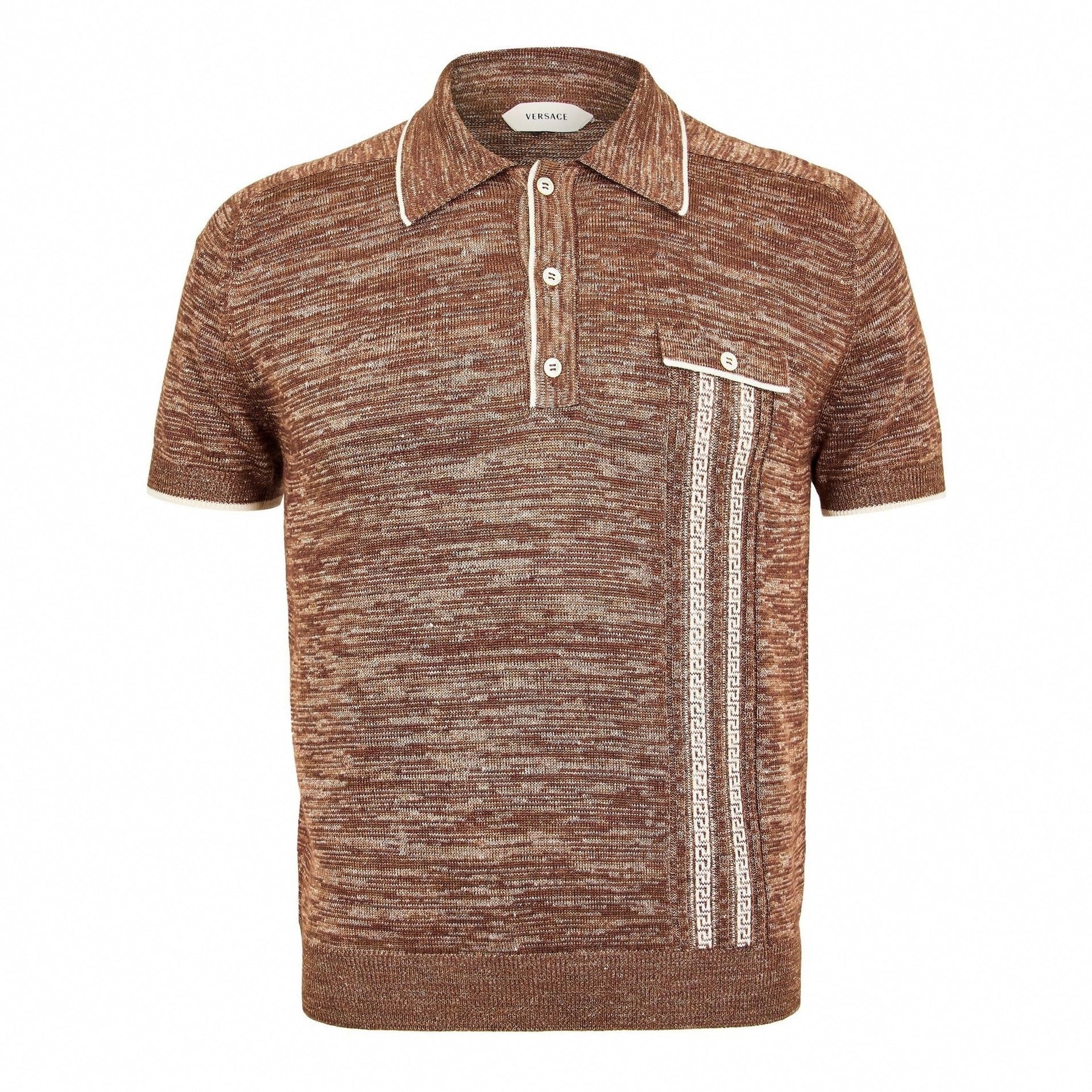 Dolce & Gabbana Men's Knitted Short Sleeve Polo Shirt