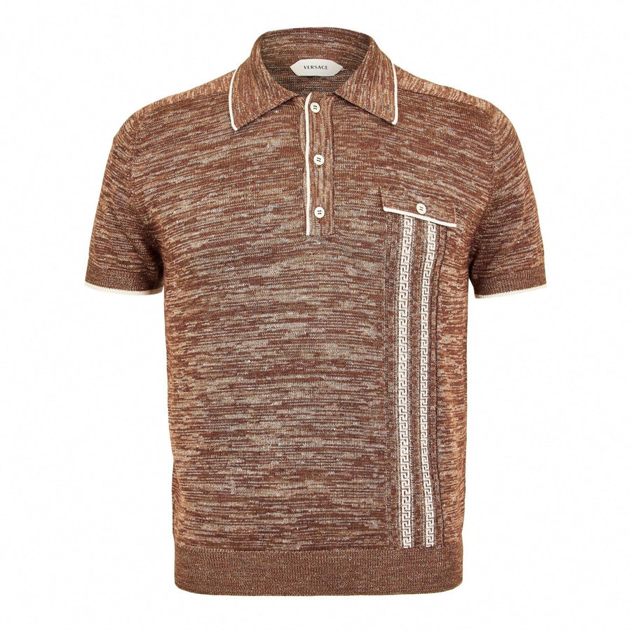 Dolce & Gabbana Men's Knitted Short Sleeve Polo Shirt