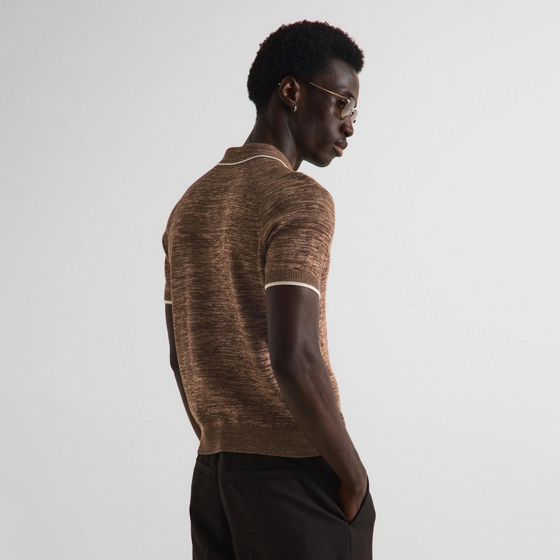 Dolce & Gabbana Men's Knitted Short Sleeve Polo Shirt - image 5