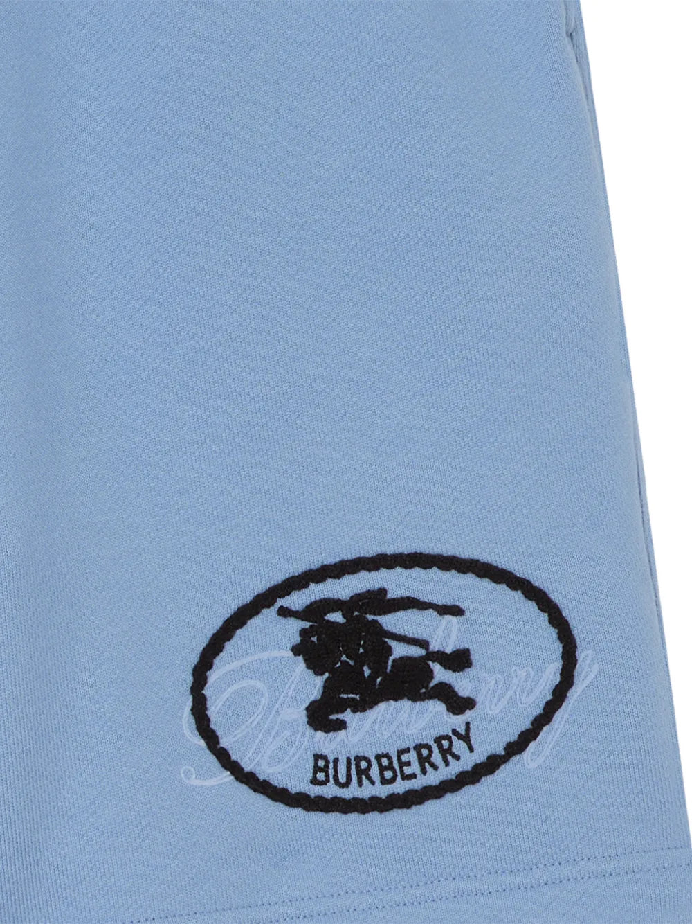 Burberry Knight-Stamp Cotton Shorts - image 2