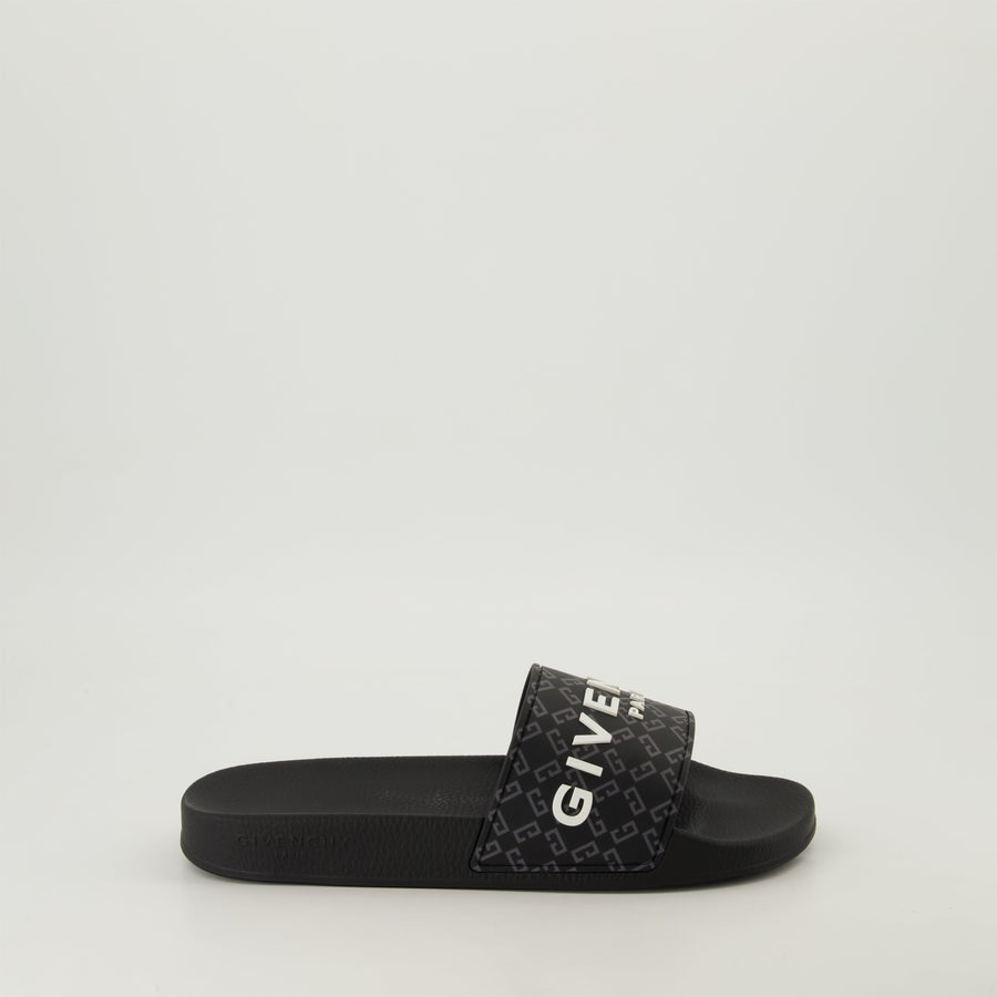 Givenchy Rubber Slide Sandals