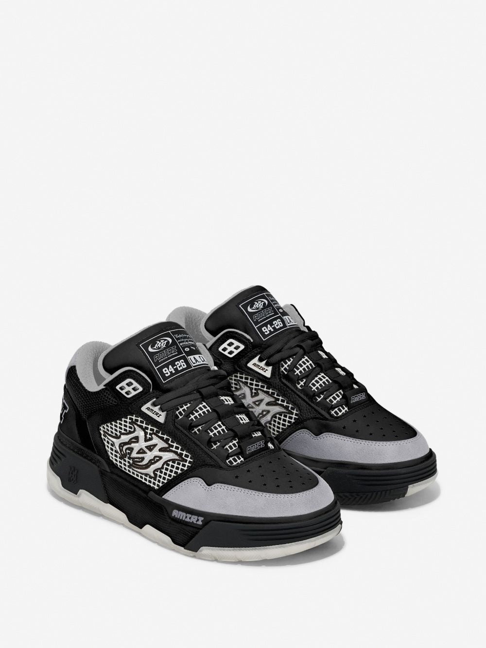 Amiri MA-94 Panelled Mesh-Detail Sneakers - image 2