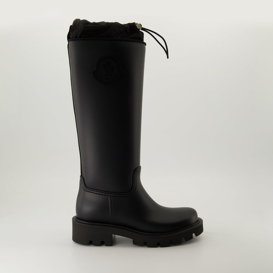Moncler Rain Boots-Black