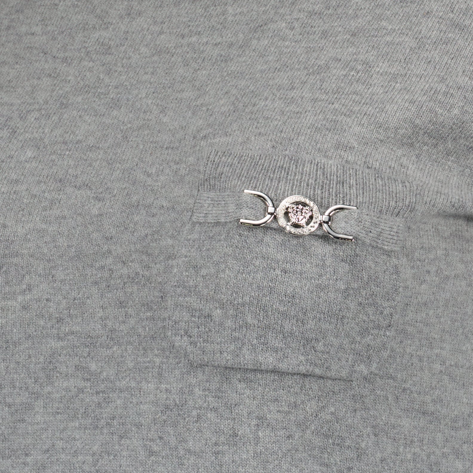 Versace Medusa Pocket Knit Top - image 5