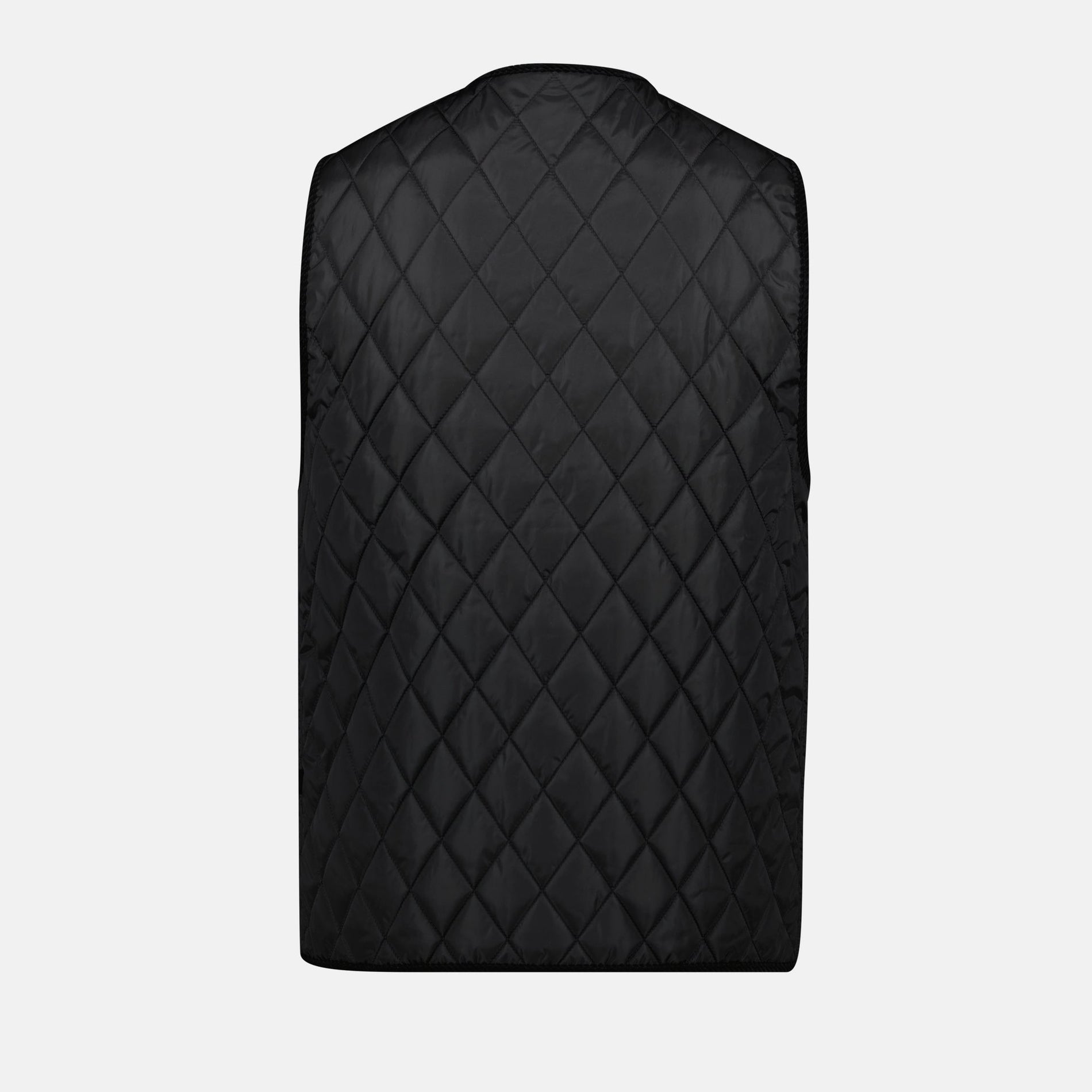 Burberry Tiverton Black Sleeveless Jacket - image 4