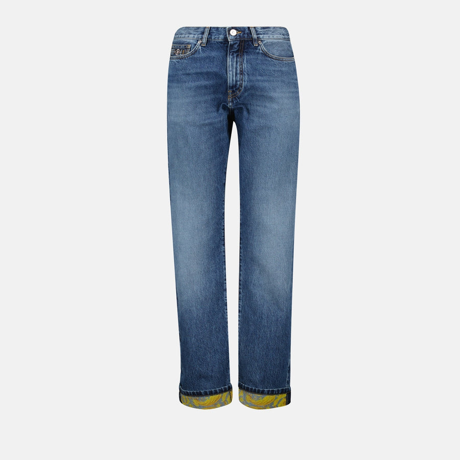 Versace Barocco Straight Jeans