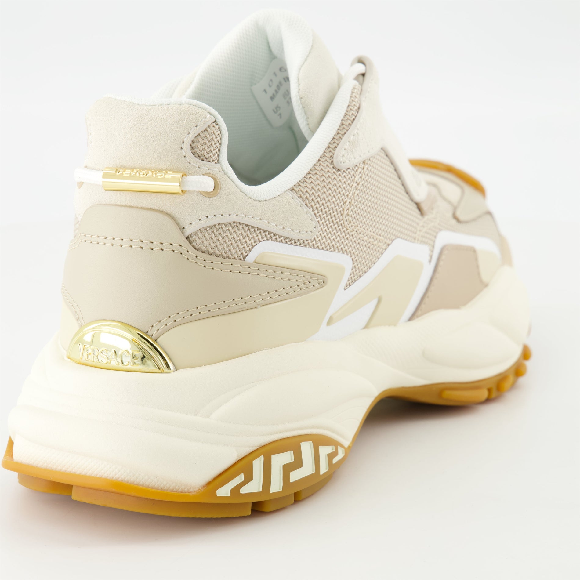 Versace Beige Chunky Runner Sneakers - image 4