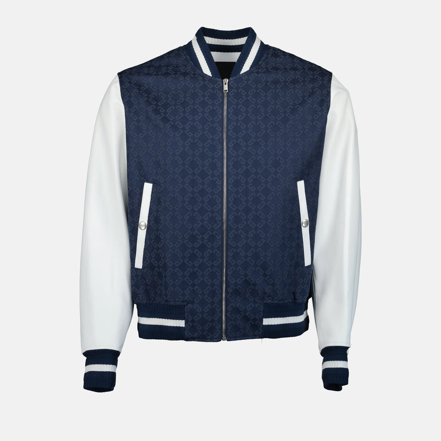 Givenchy Denim Varsity Bomber