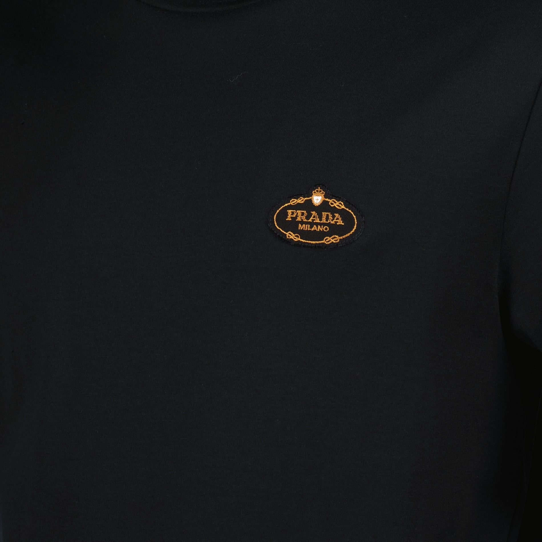 Prada Emblem Logo Cotton T-Shirt - image 5