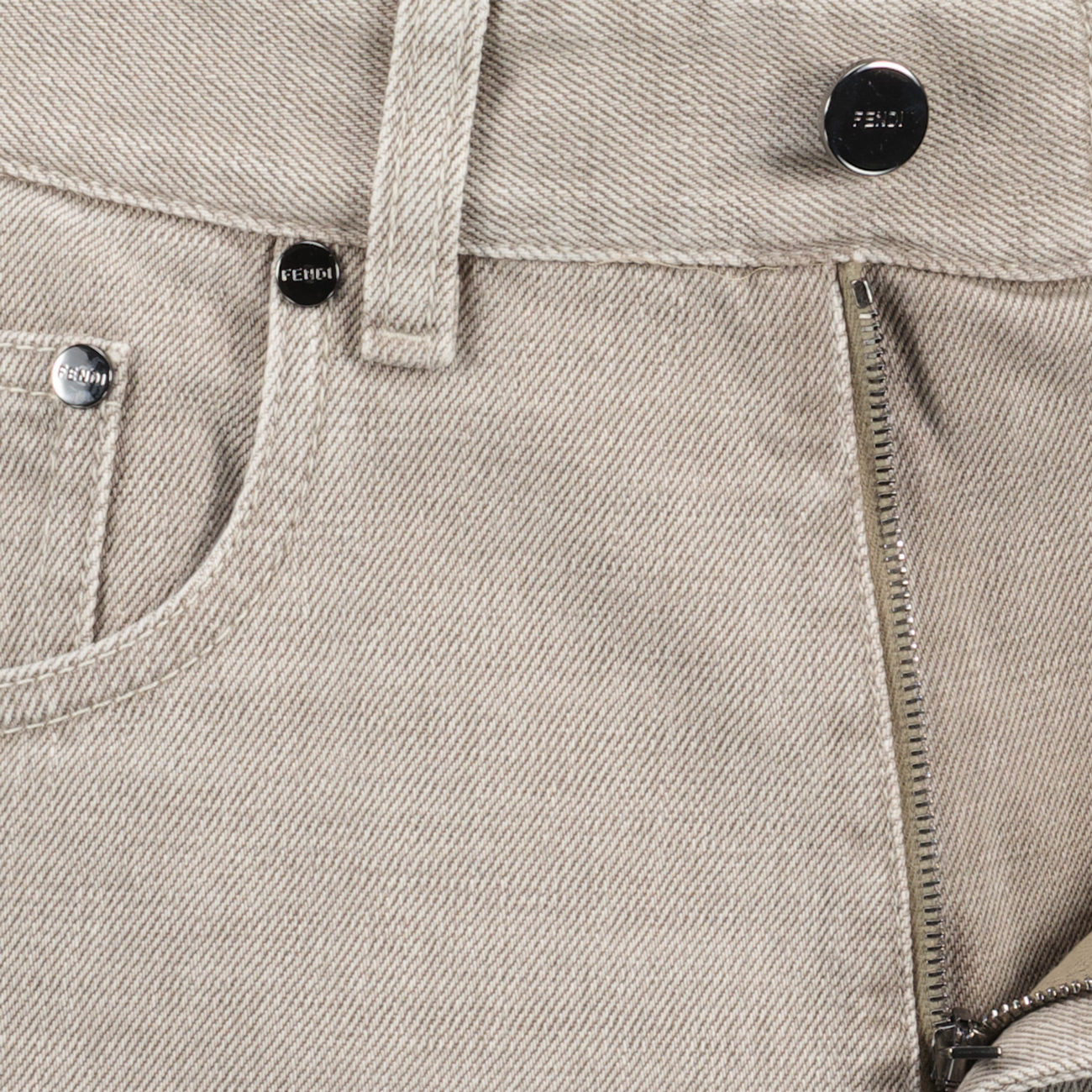 Fendi Denim Shorts - image 4