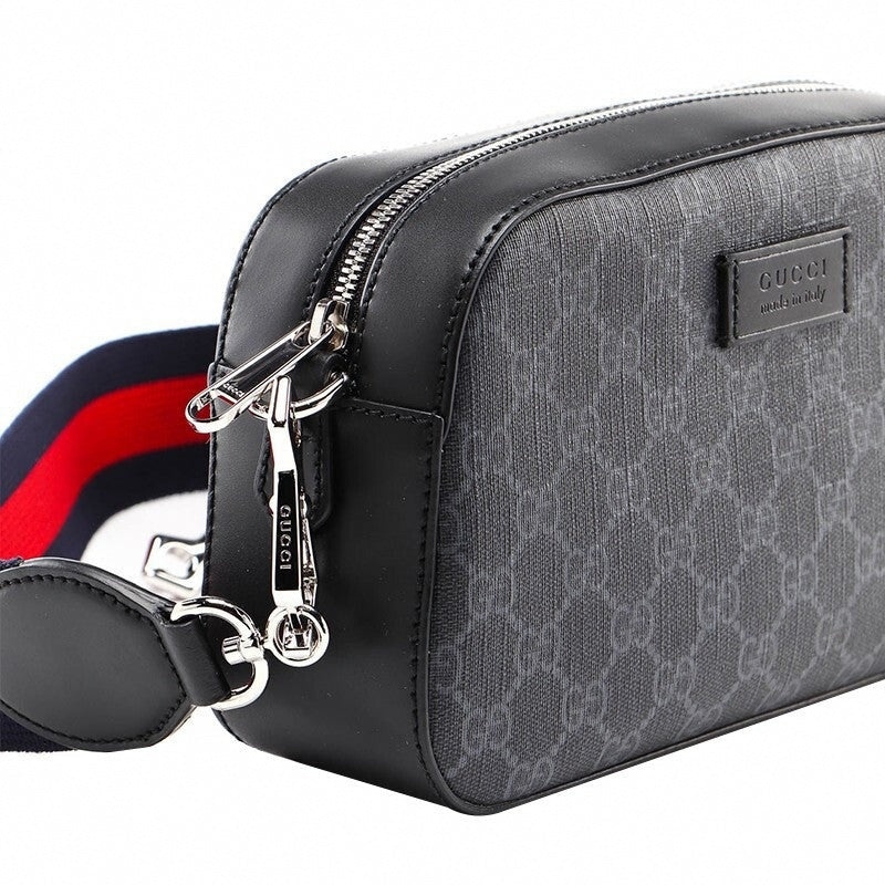 Gucci Black Canvas Crossbody Bag - image 4