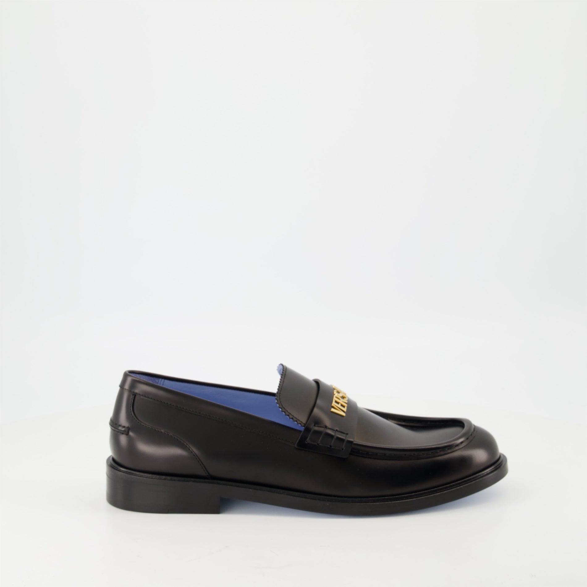 Versace Leather Loafers