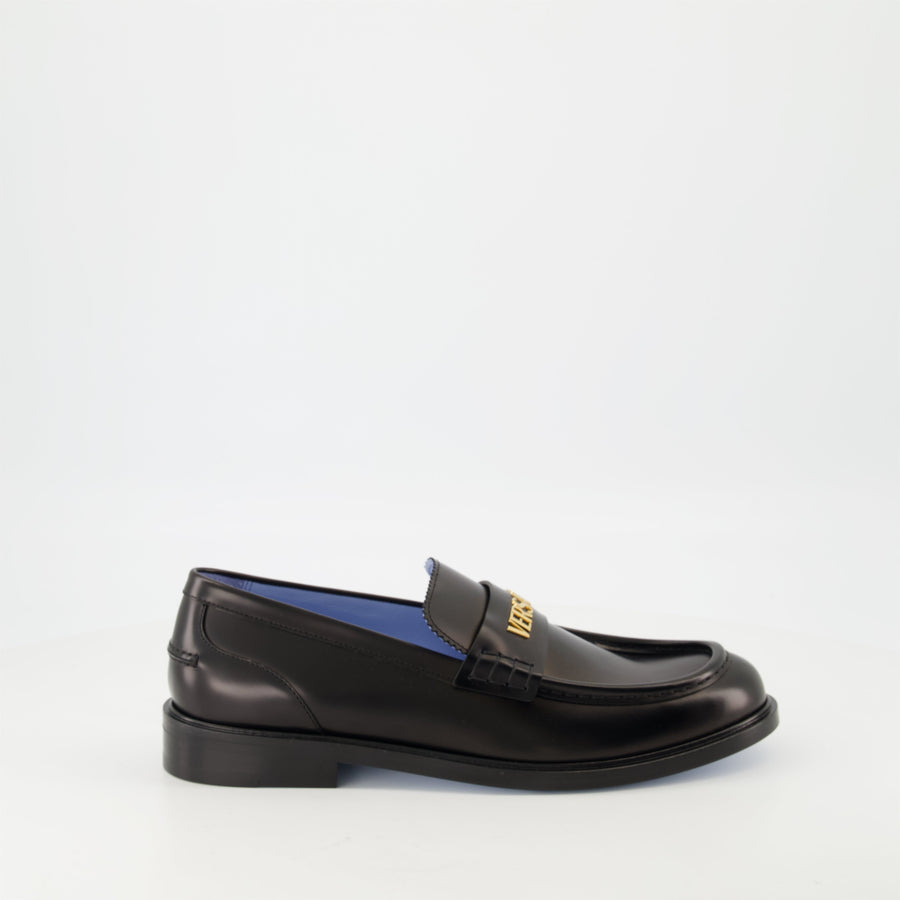 Versace Leather Loafers