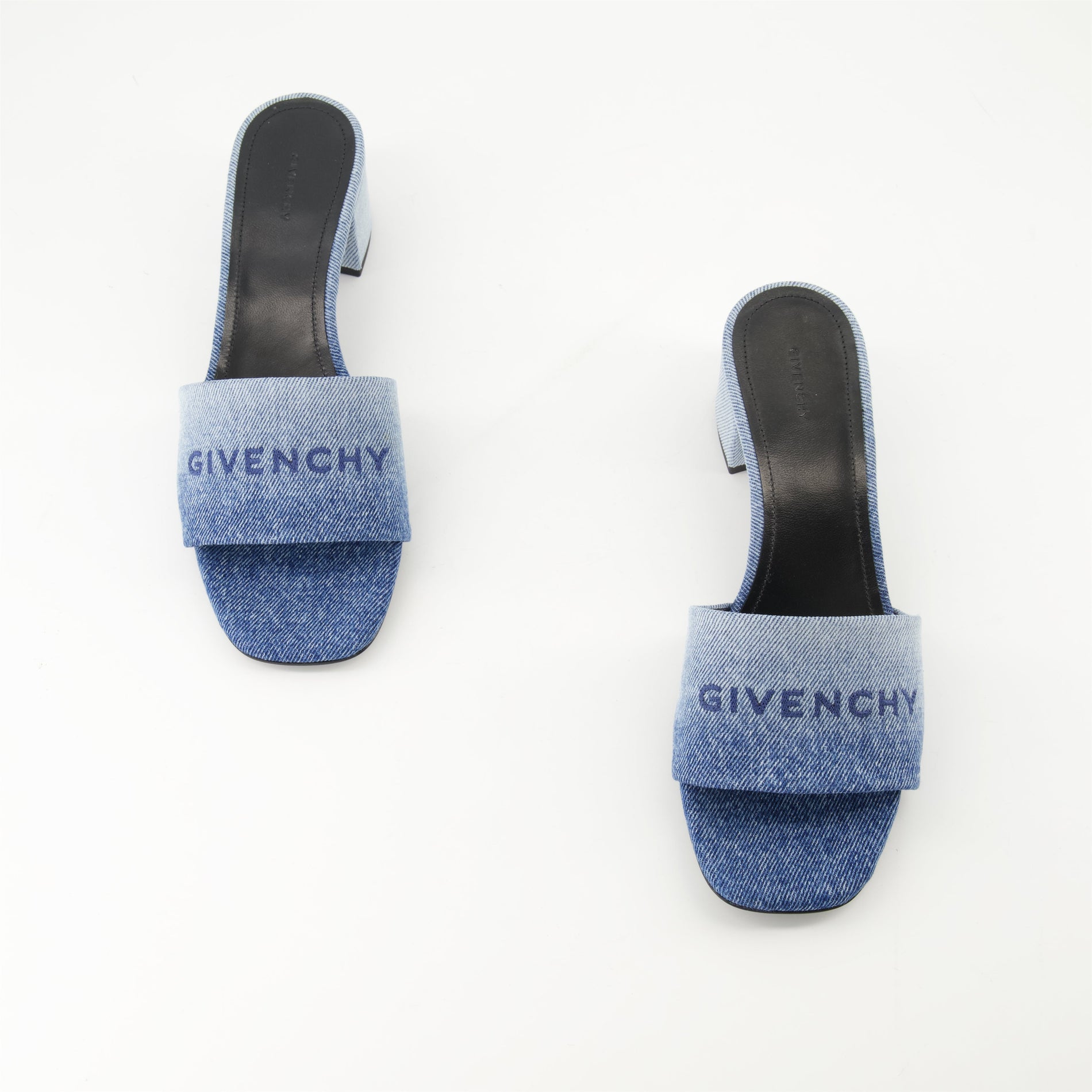 Givenchy Denim Mule Sandals - image 6