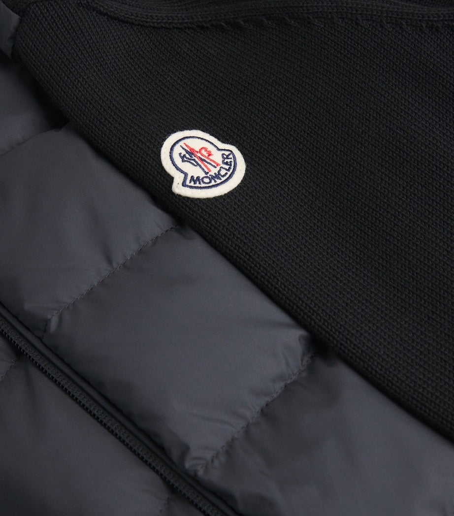 Moncler Cotton Down-Front Cardigan - image 4