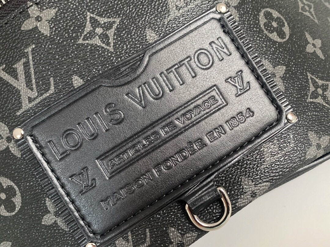 Louis Vuitton Monogram Eclipse Belt Bag - image 6