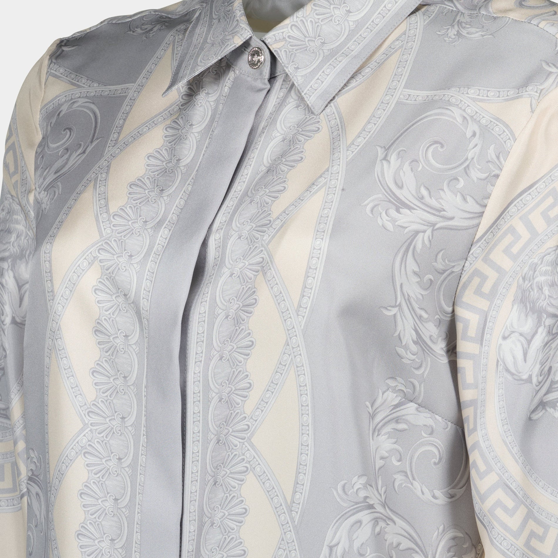 Versace Baroque Silk Shirt - image 5