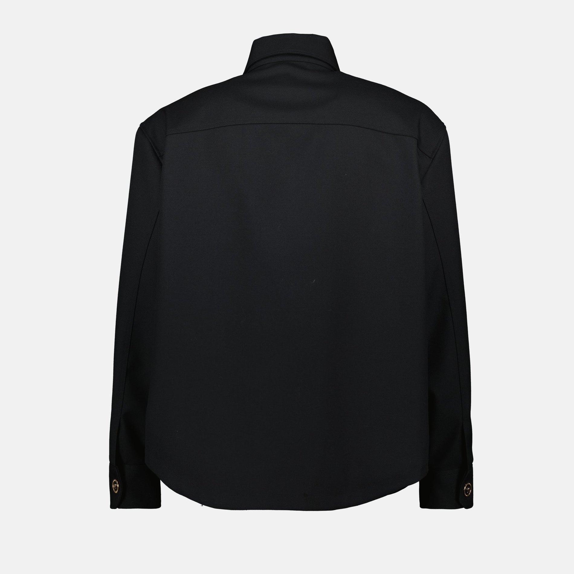 Versace Wool Shirt - image 4