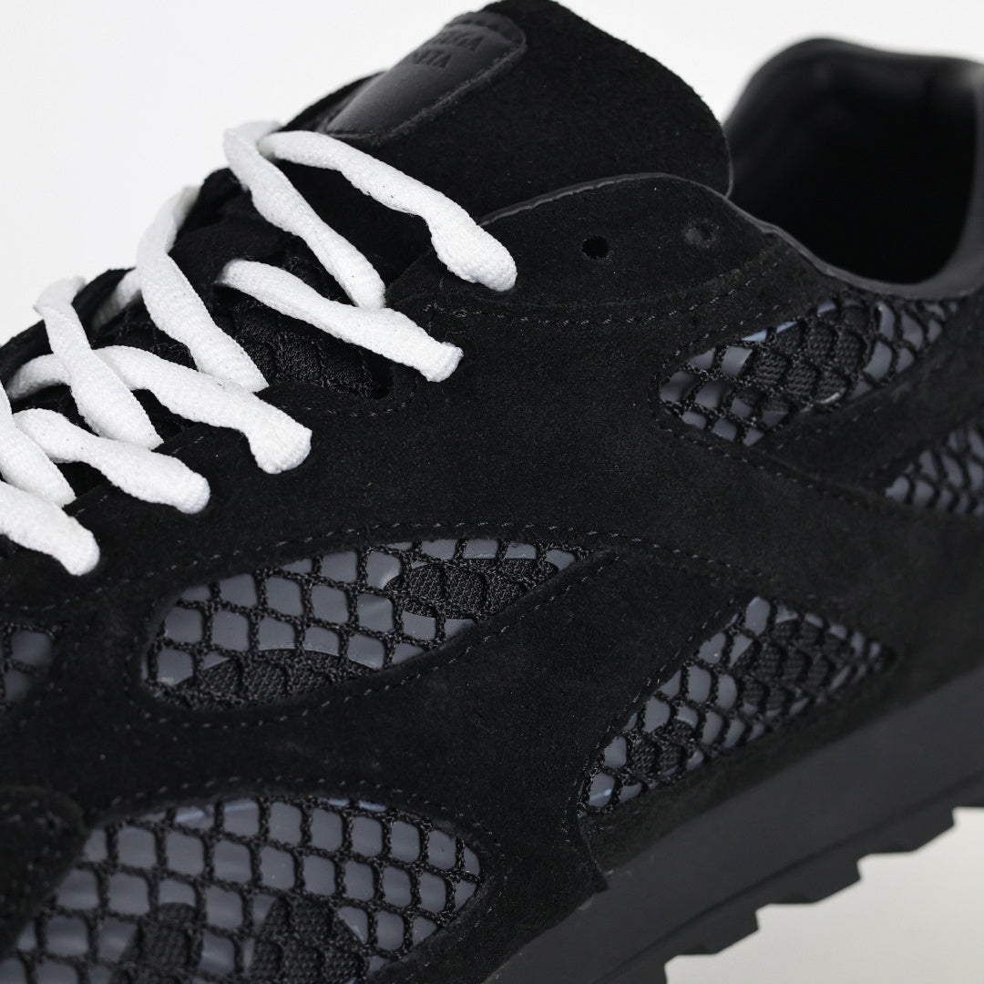 Bottega Veneta Orbit Lace-Up Runner in Black - image 3