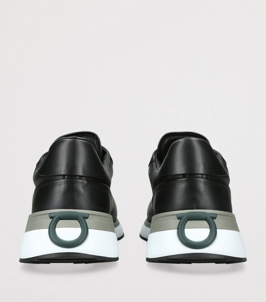 Ferragamo America 1 Leather Sneakers - image 4