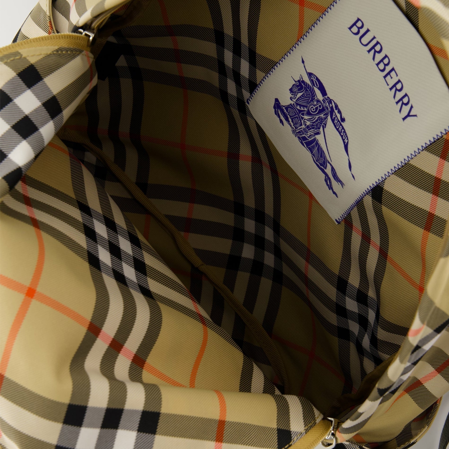 Burberry Small Check Backpack - image 4