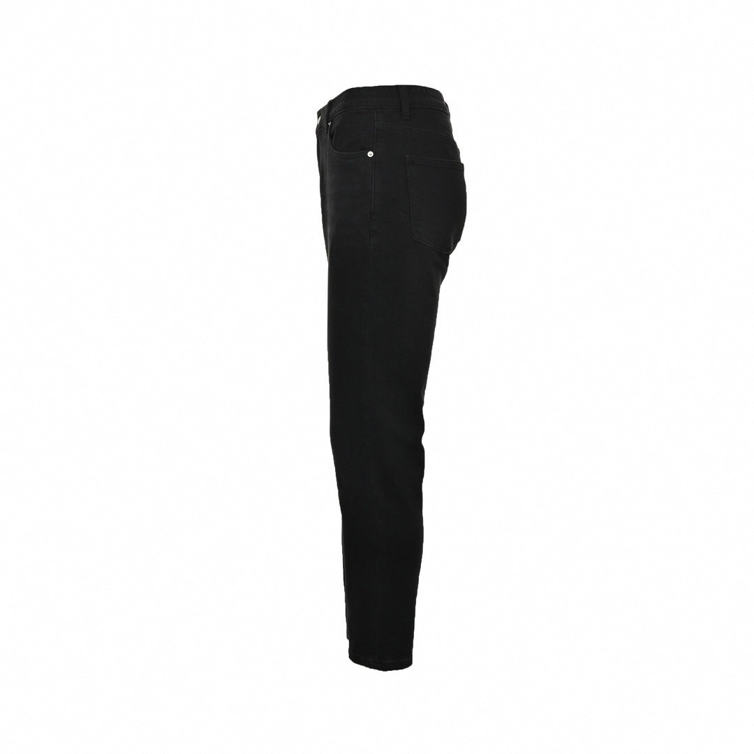 Dior Black Slim-Fit Jeans with Embroidered Logo Detail - image 3